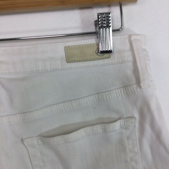 AG Adriano Goldschmied Womens Farrah High Rise Skinny Ankle Denim Jeans White 29 - Picture 8 of 11